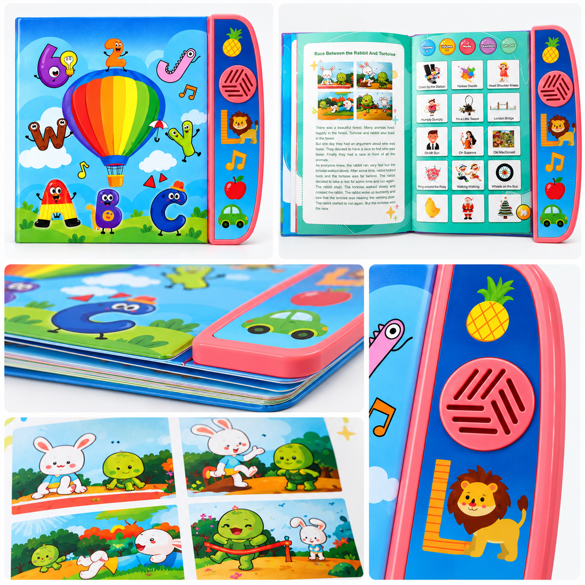 Interactive Early Learning Audio Book & Learning Tablet Series