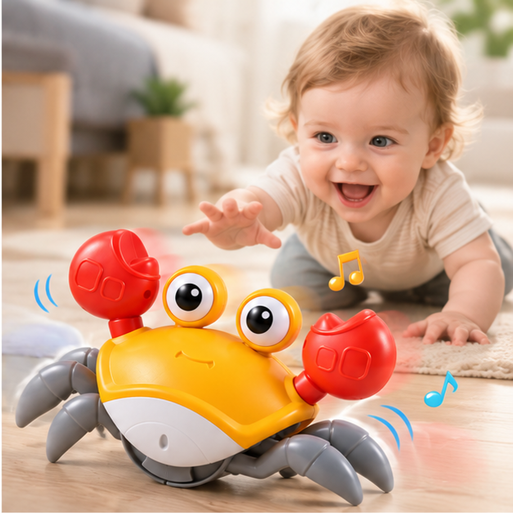 Rechargeable Sensor Crab Toy