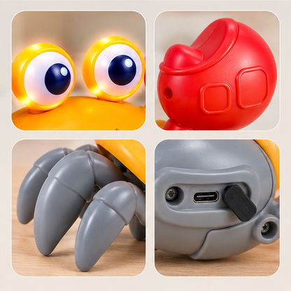 Rechargeable Sensor Crab Toy